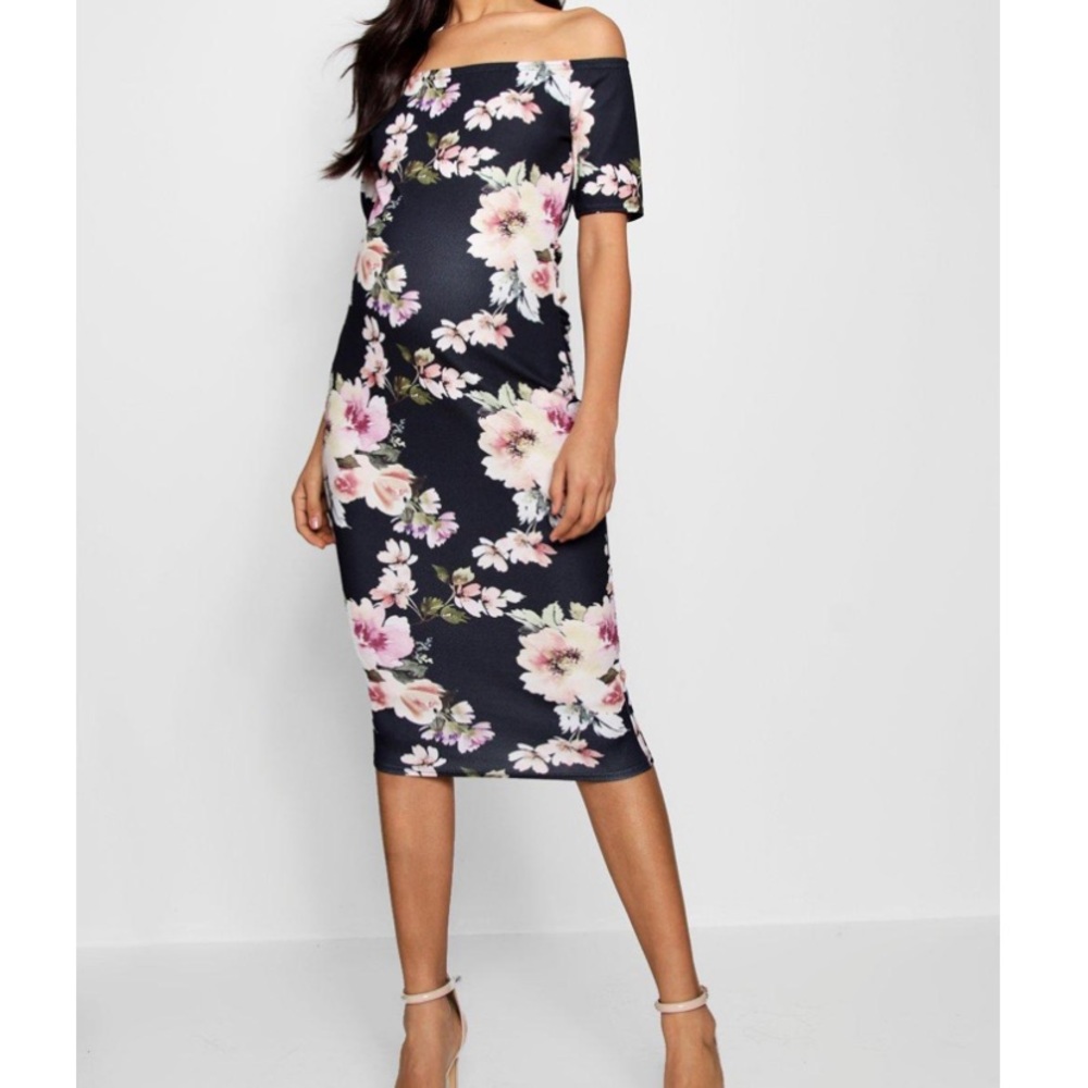 Floral Maternity Dress